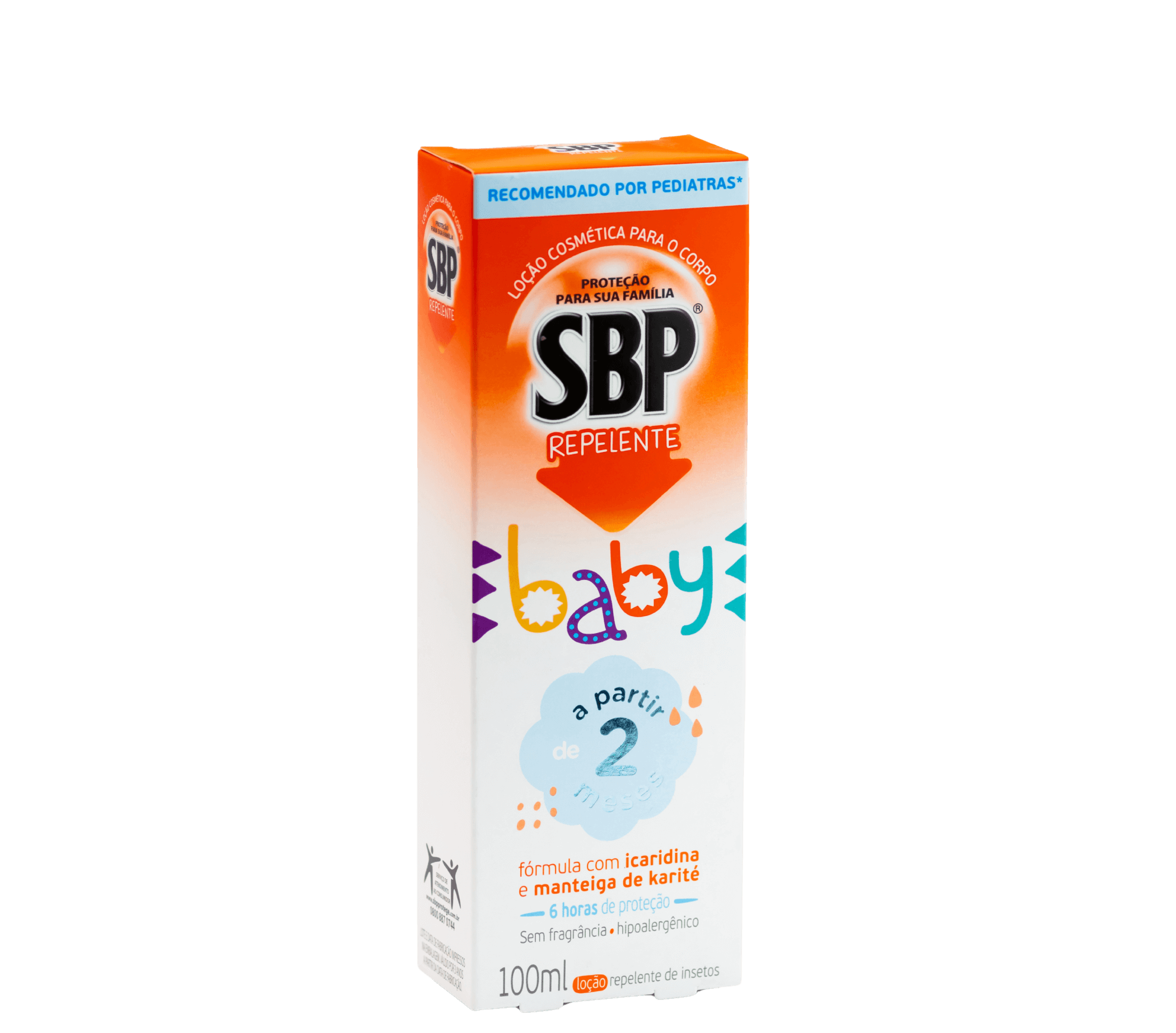 embalagem de repelente SBP baby
