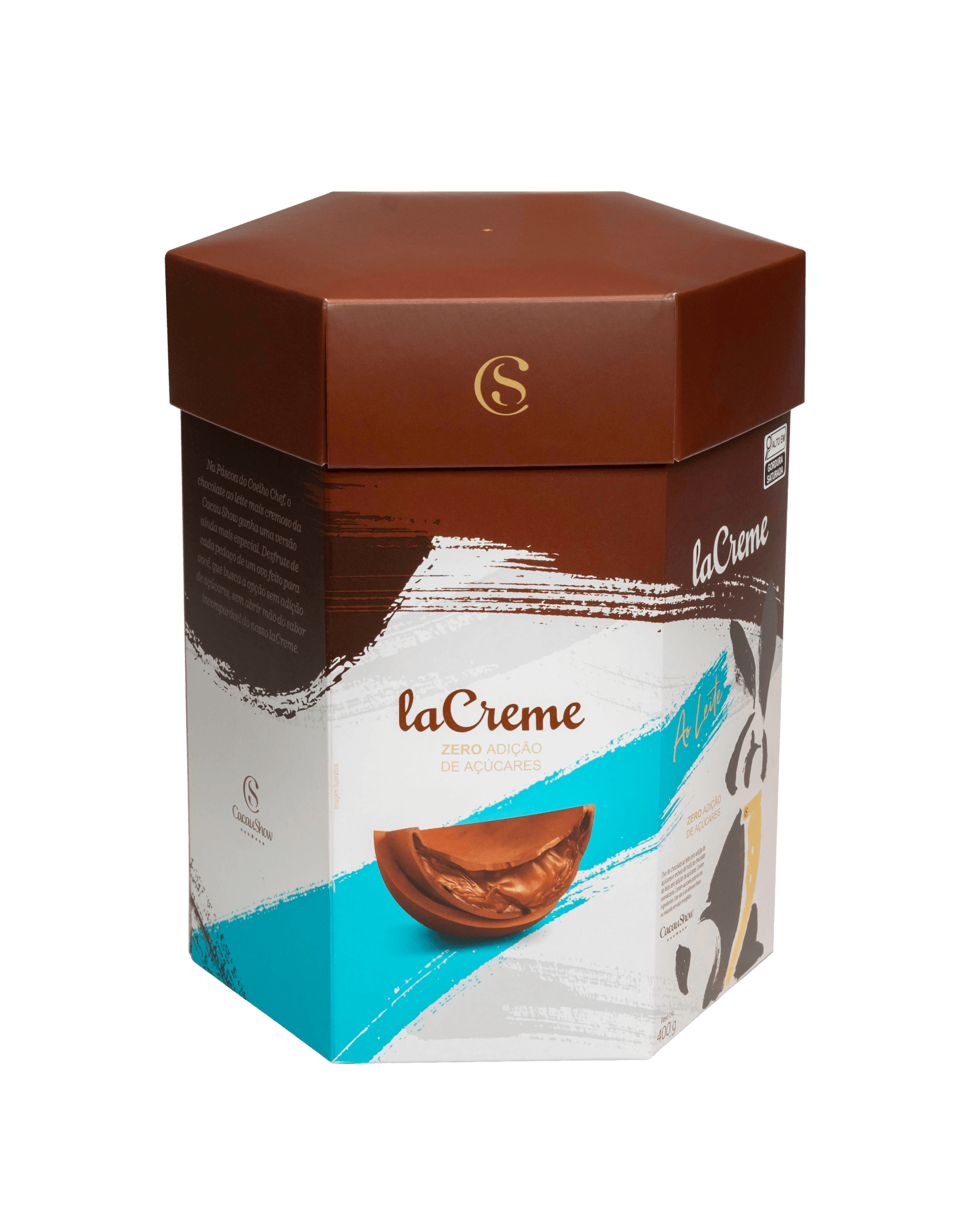 embalagem de ovo de páscoa laCreme